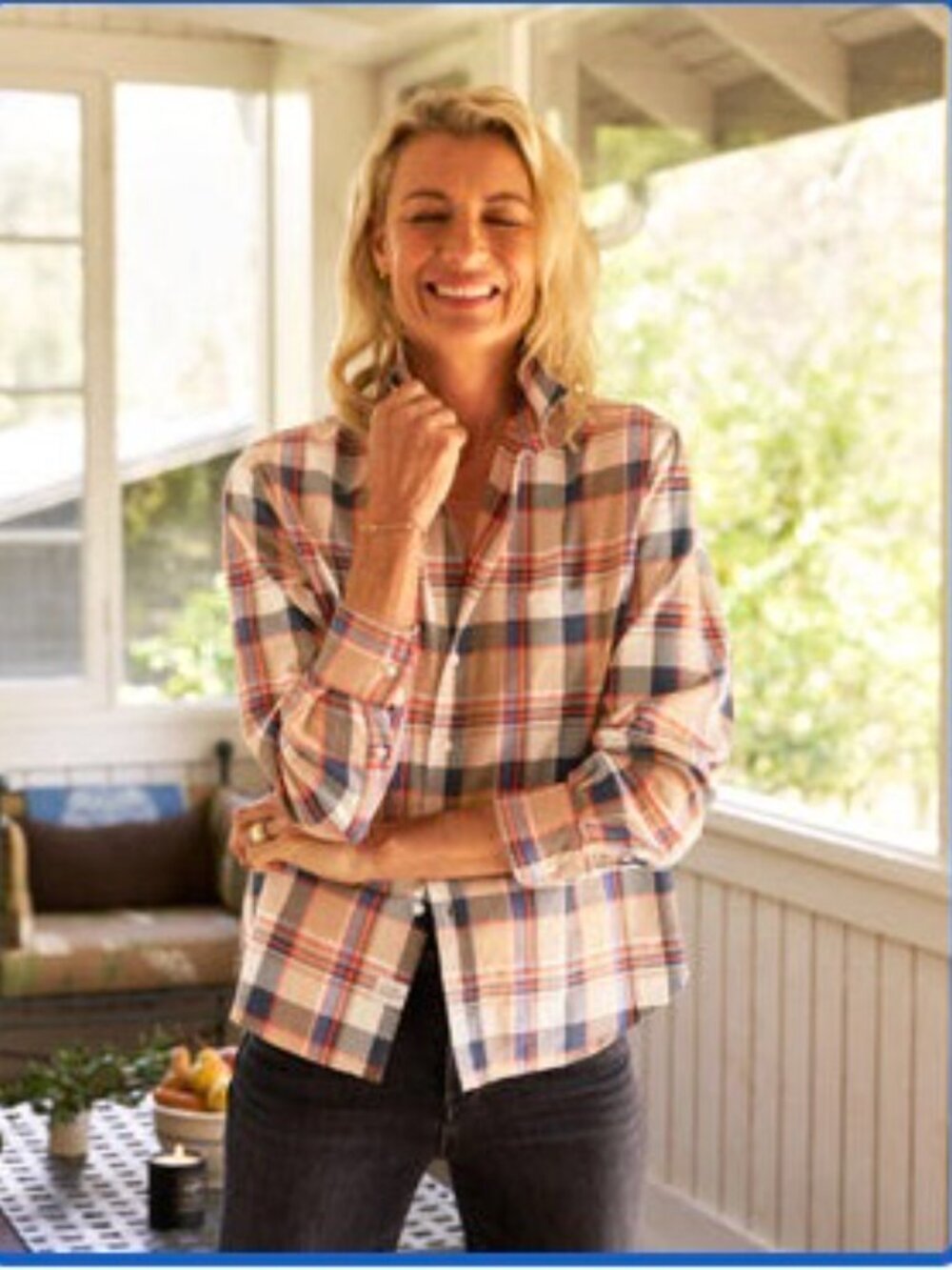 Frank and Eileen EILEEN Italian Flannel (S) - Like New